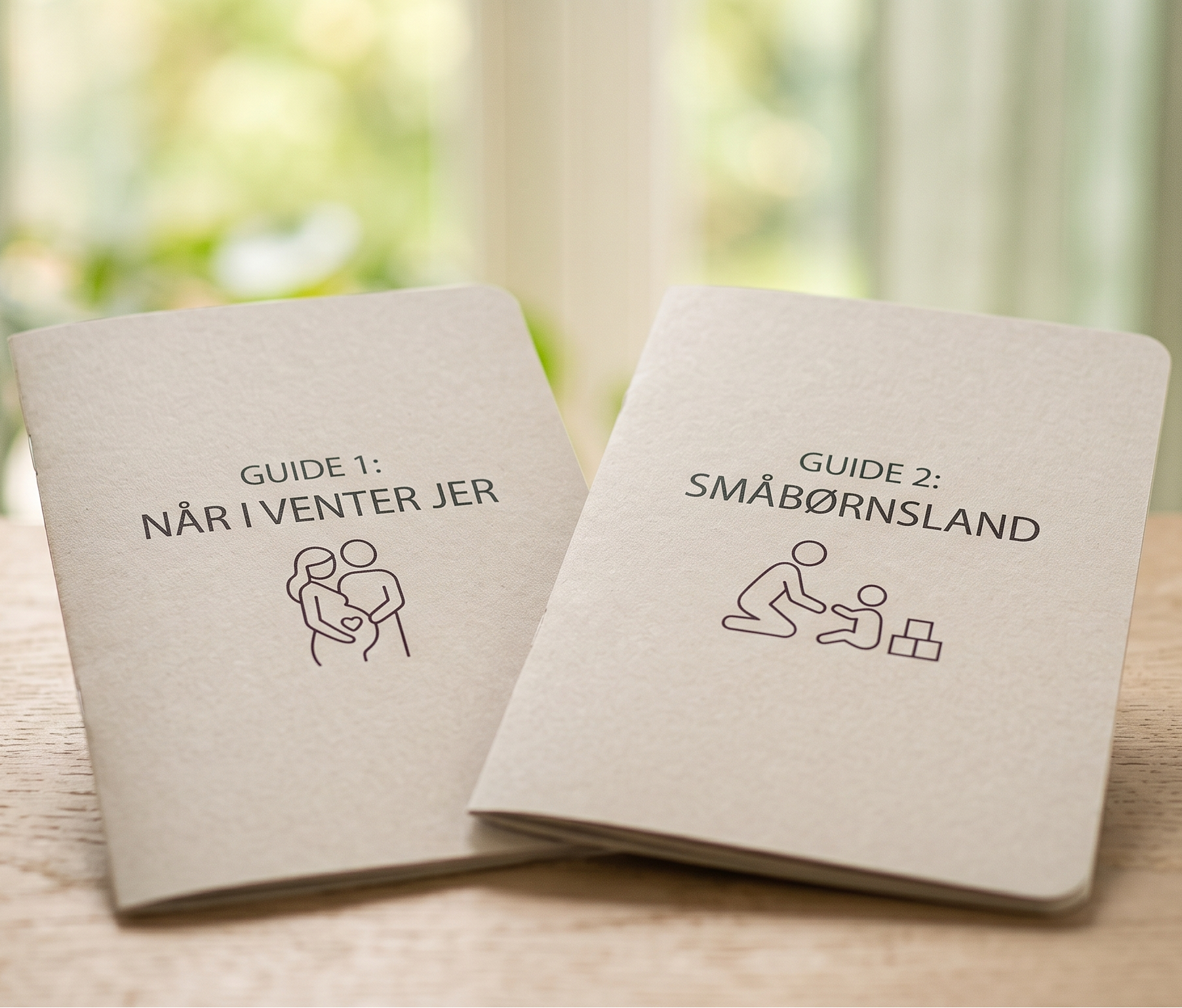 Pakke: Fra Kærester til Forældre (2 samtaleguides)